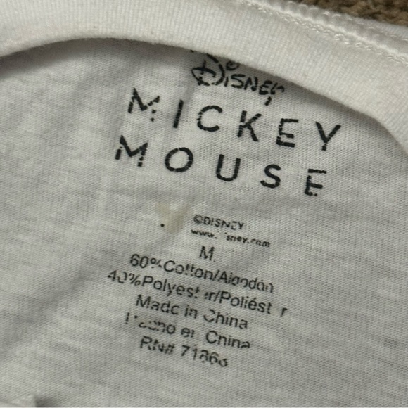Disney Mickey Mouse tshirt size Medium jd - Picture 3 of 3